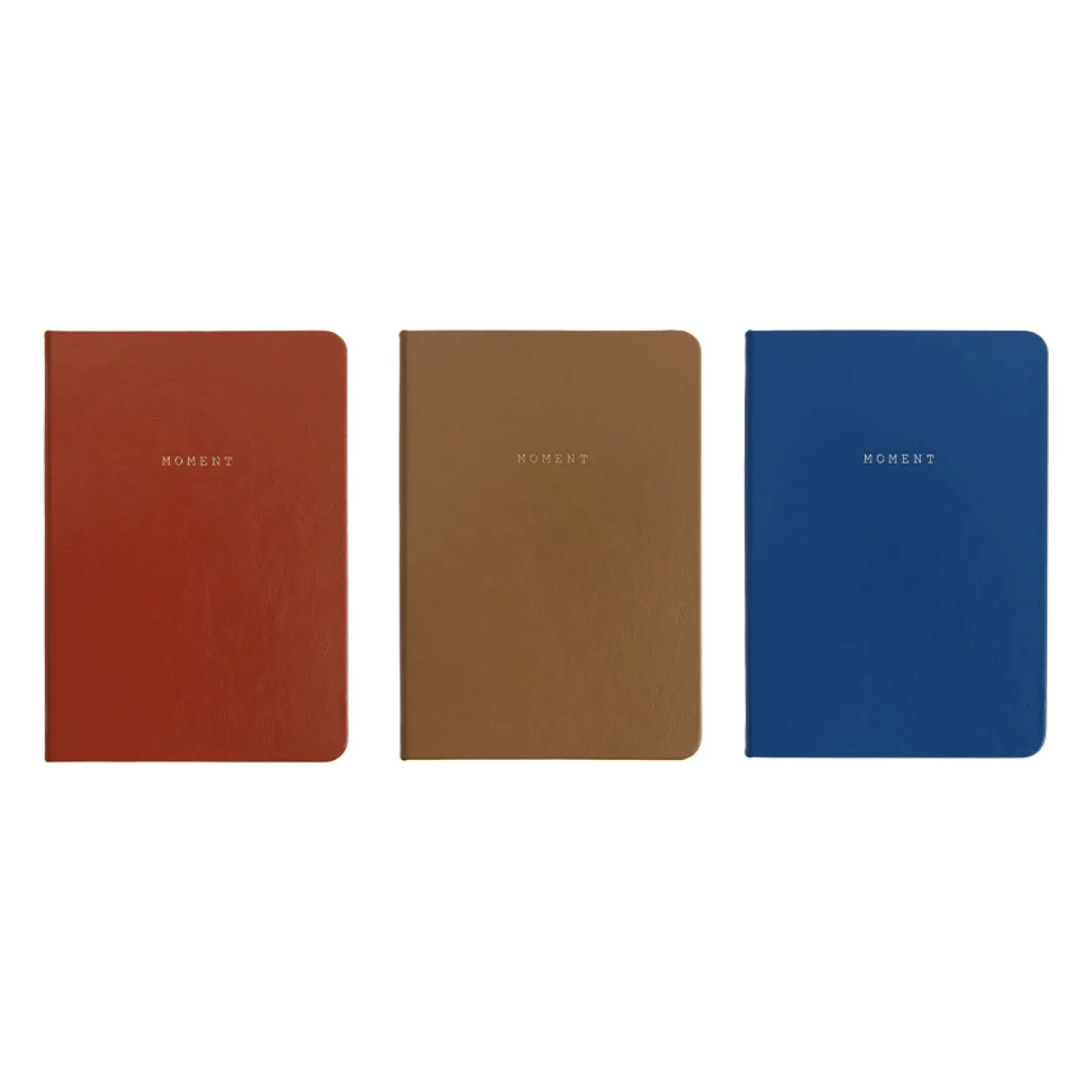 Small Moment Hardcover Plain Notebook