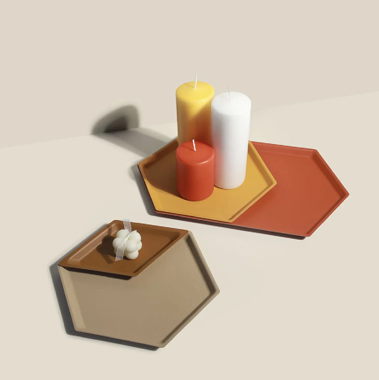 Small Rhombus Puzzle Tray
