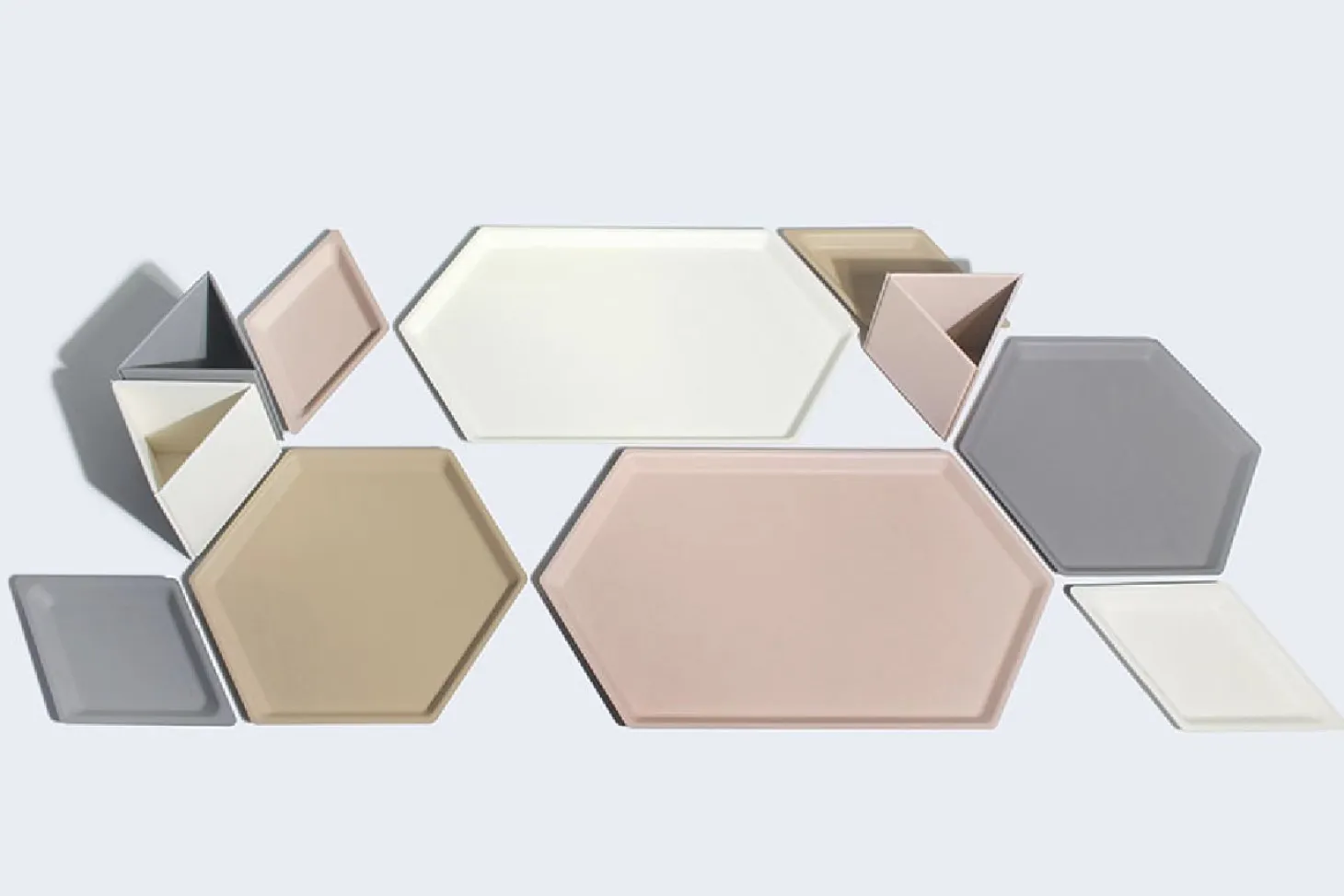 Small Rhombus Puzzle Tray