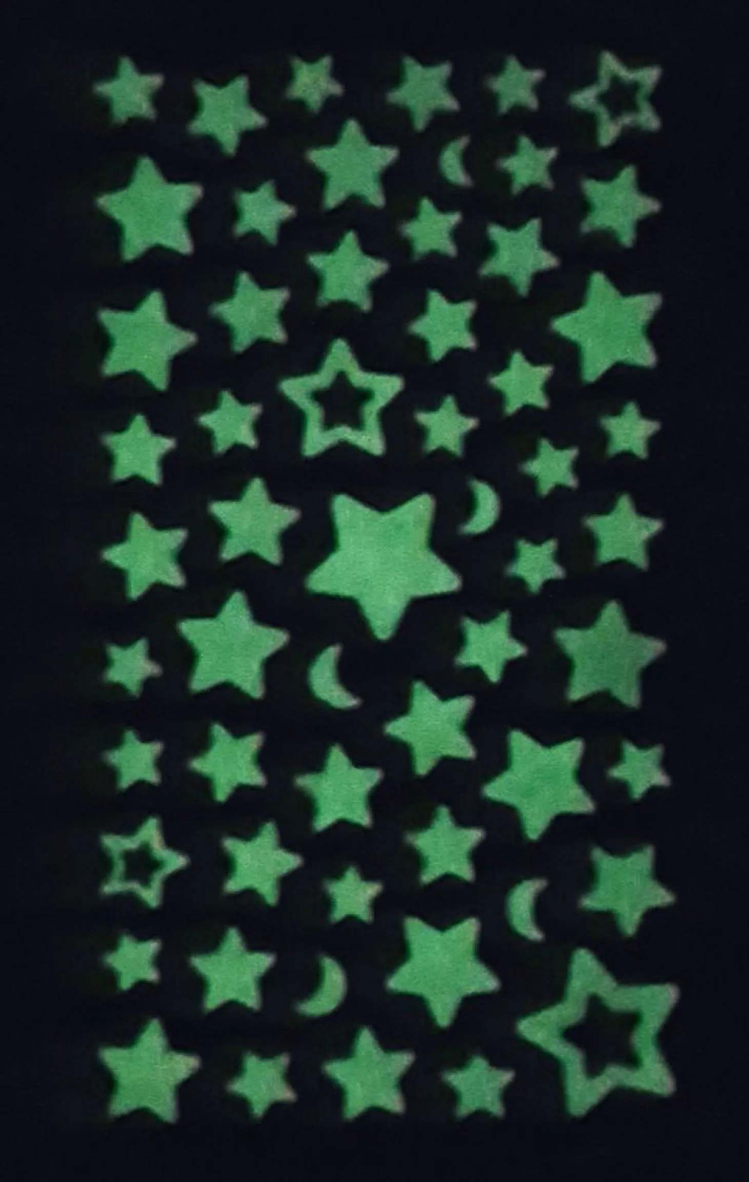 Small Star Glow in the Dark Sticker