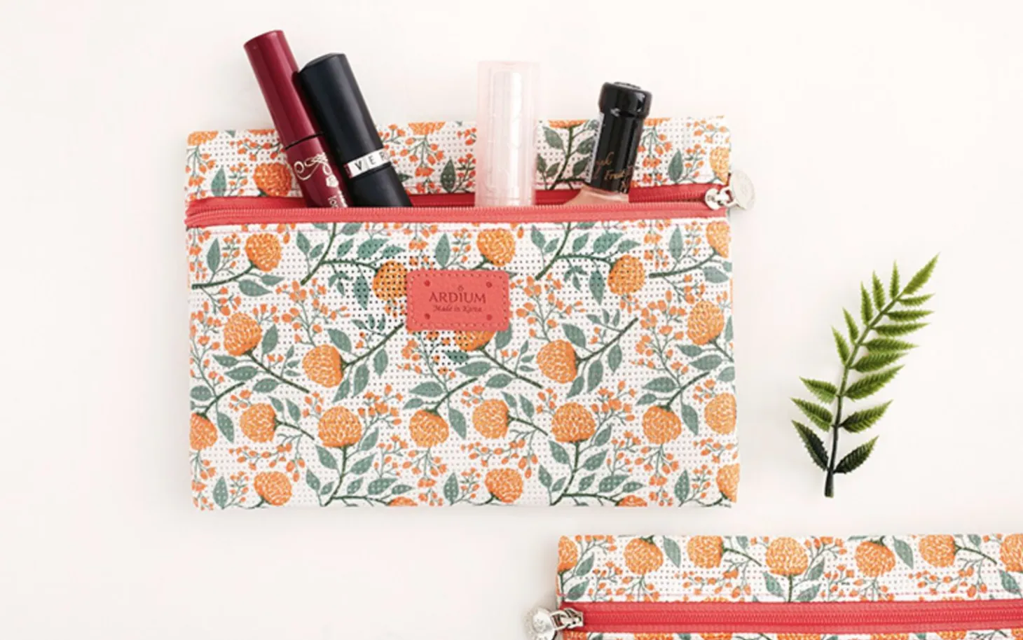 Small Summer Mesh Flat Pouch
