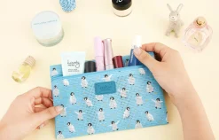 Small Summer Mesh Flat Pouch