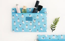Small Summer Mesh Flat Pouch