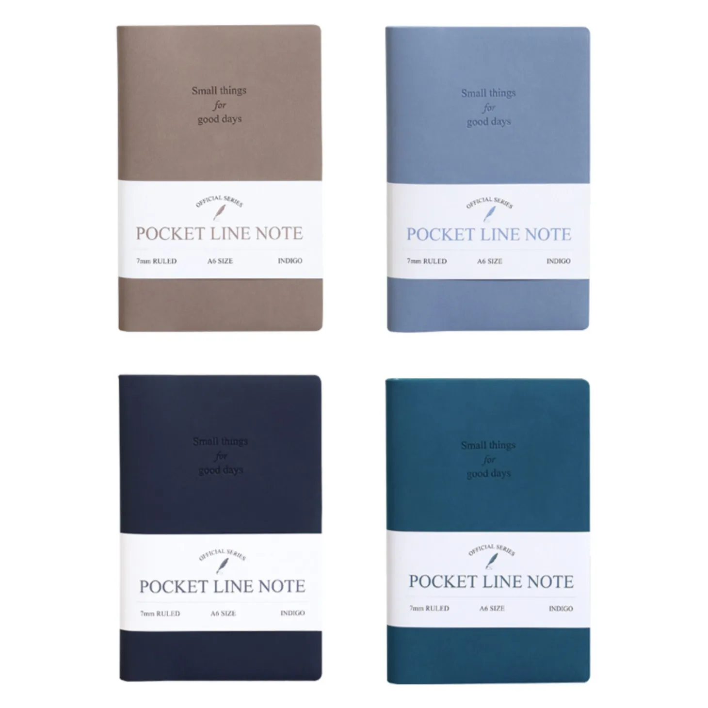 Small Things Pocket Lined Notebook