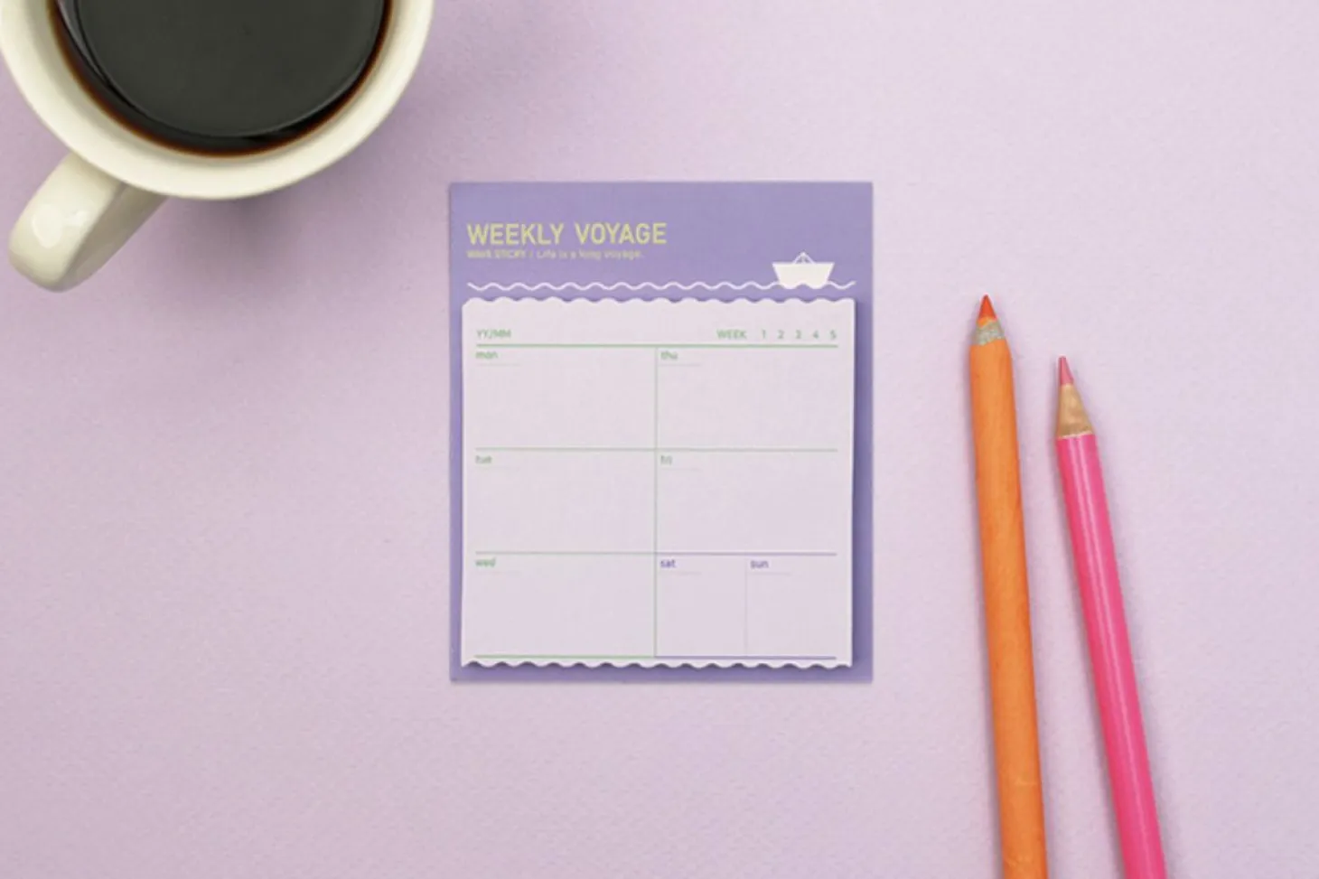 Small Voyage Sticky Note
