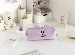 Smile Bear Cushion Pencil Pouch