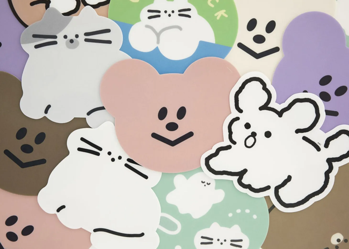 Smile Bear Mouse Pad