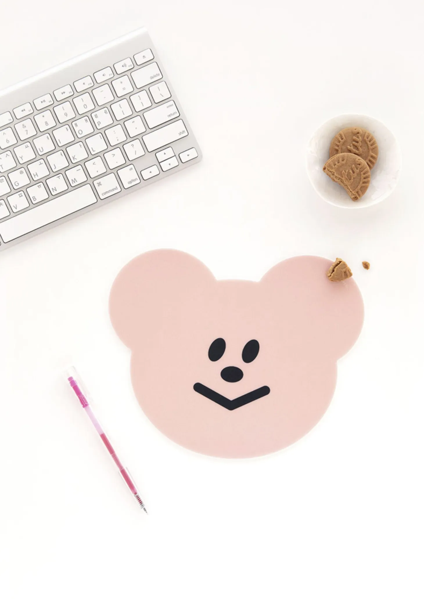 Smile Bear Mouse Pad
