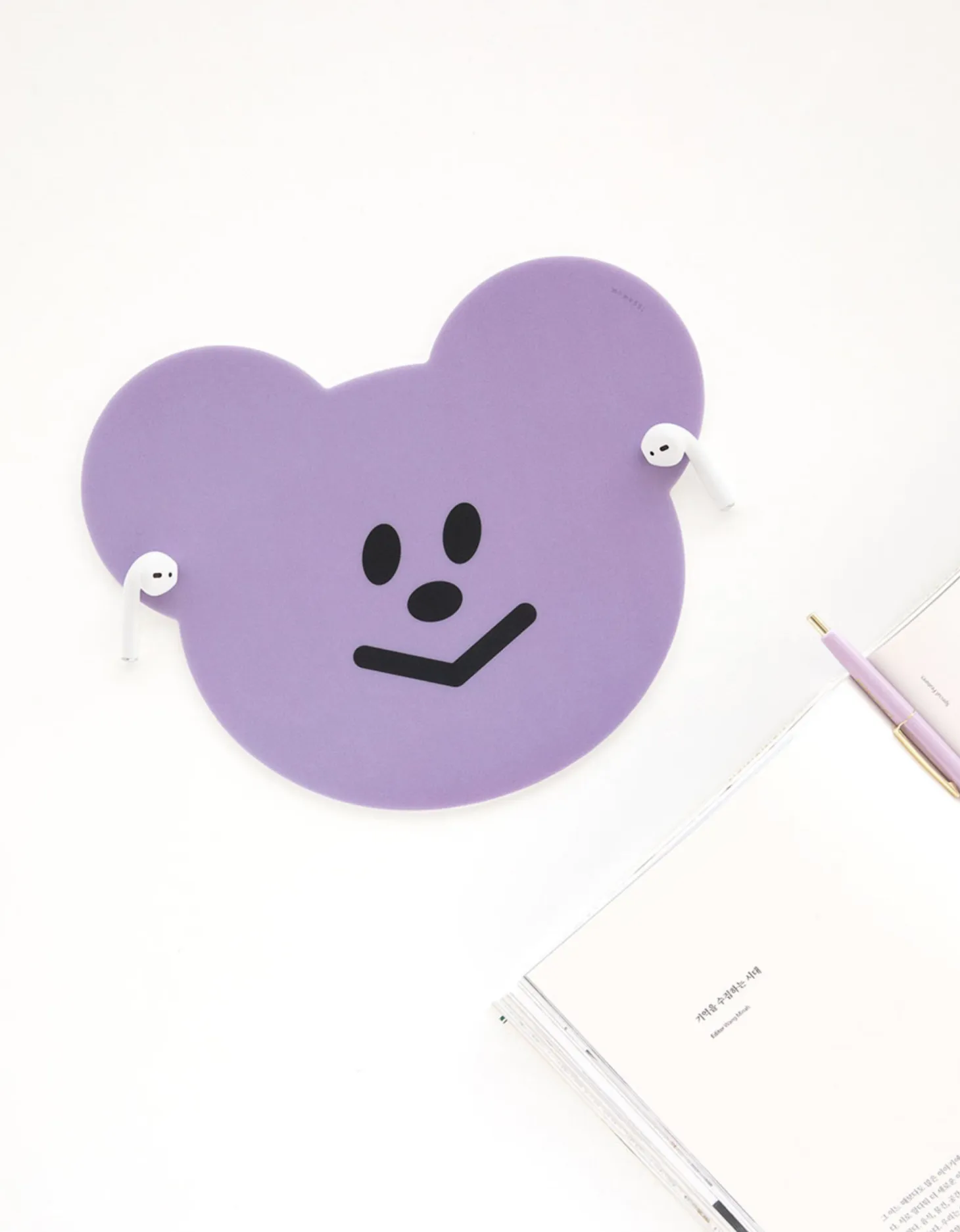 Smile Bear Mouse Pad