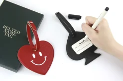 Smile Belted Luggage Tag