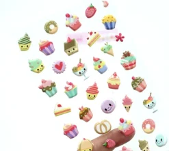 Smile Cupcake Deco Sticker