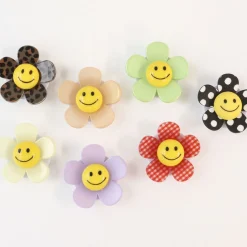Smile Flower Pattern Phone Grip