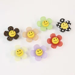 Smile Flower Pattern Phone Grip