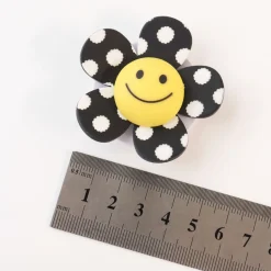 Smile Flower Pattern Phone Grip