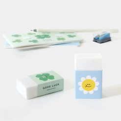 Smile Happy & Lucky Eraser