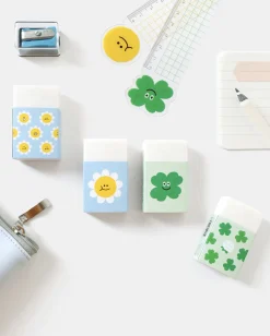 Smile Happy & Lucky Eraser
