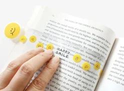 Smile Illustration Bookmark Ruler