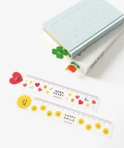 Smile Illustration Bookmark Ruler