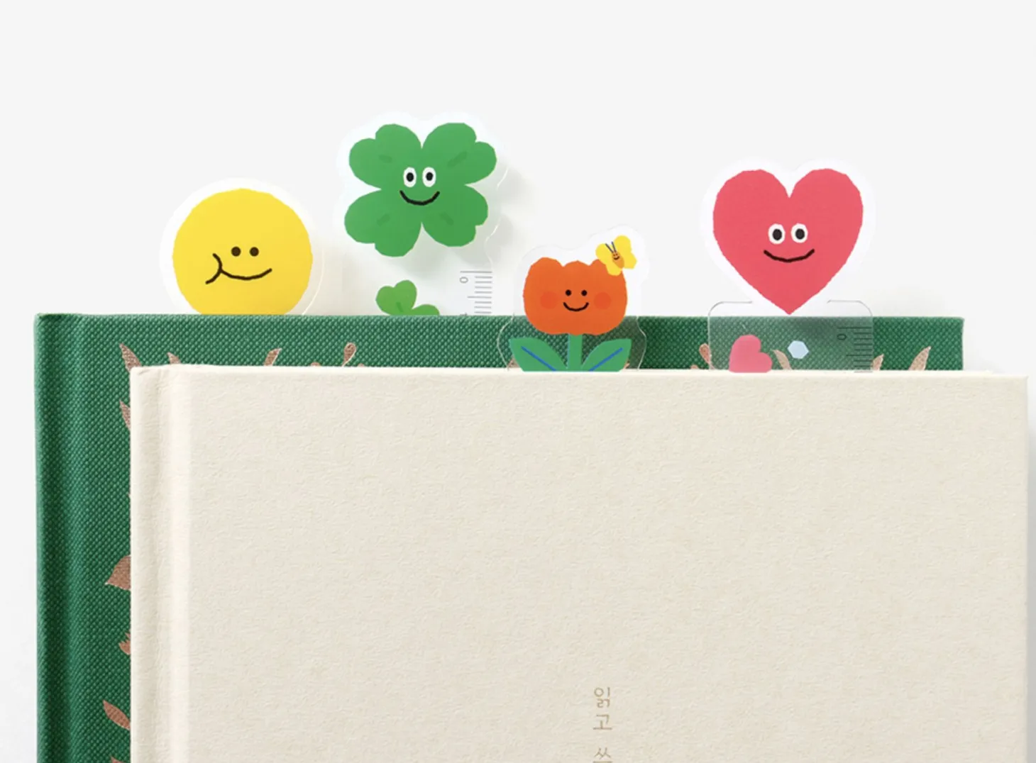 Smile Illustration Bookmark Ruler