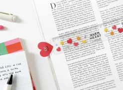 Smile Illustration Bookmark Ruler