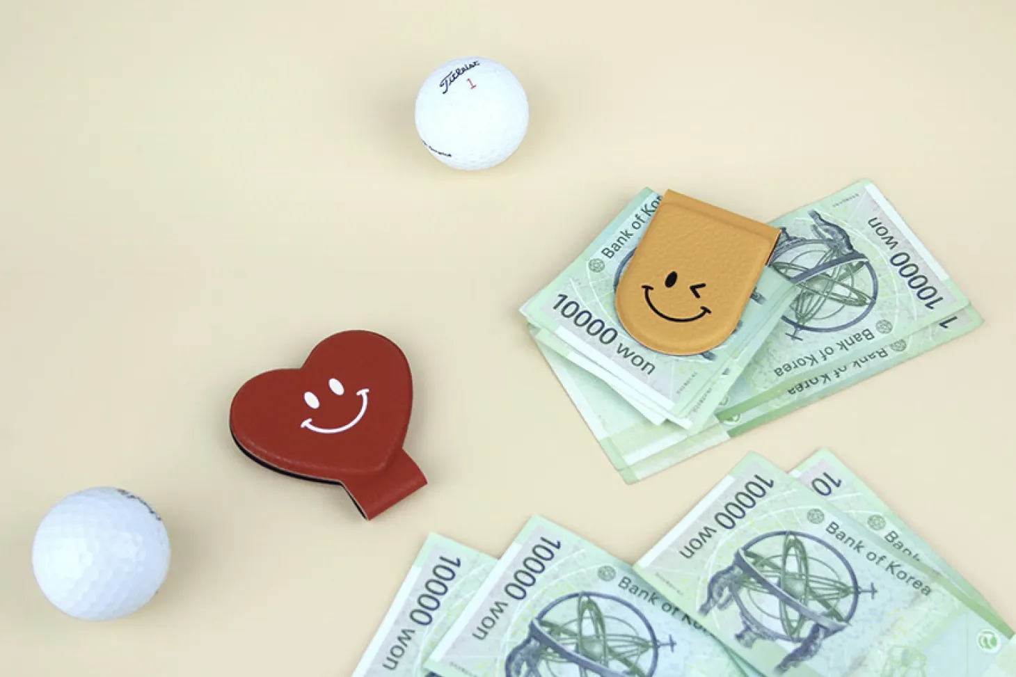 Smile Magnetic Money Clip
