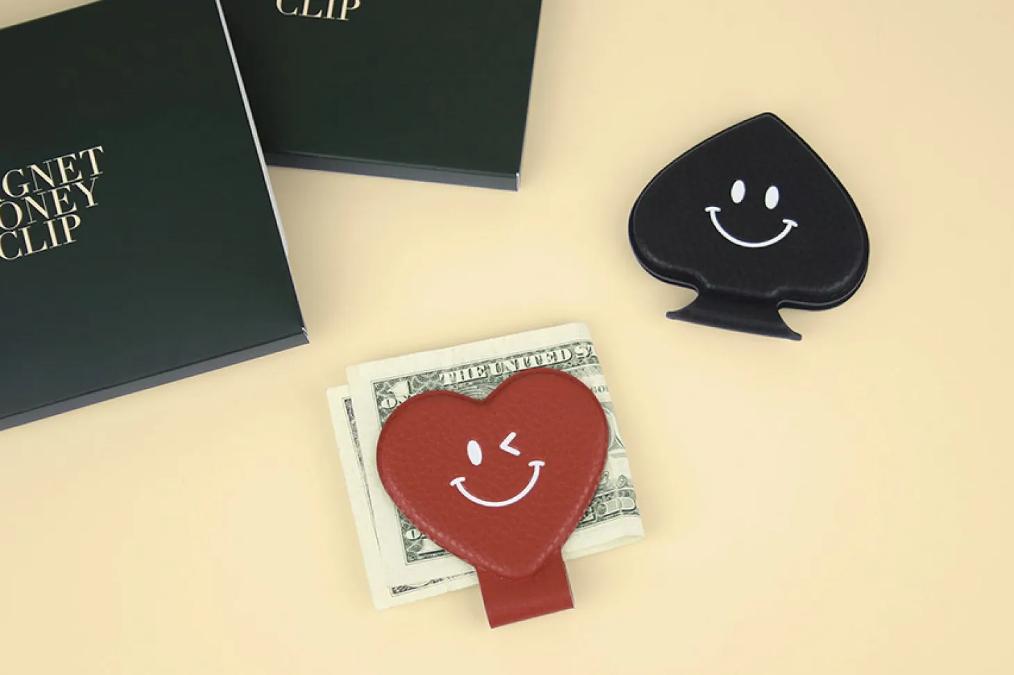 Smile Magnetic Money Clip