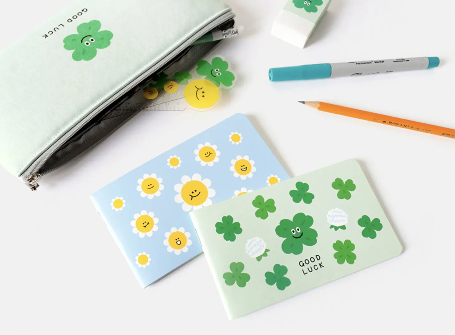 Smile Pocket Lined Notebook