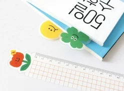 Smile Transparent Bookmark Ruler