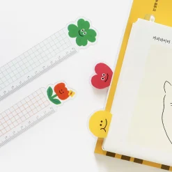 Smile Transparent Bookmark Ruler