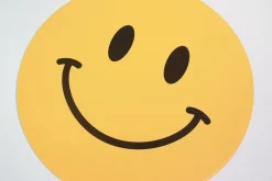 Smile Vegan Leather Mouse Pad