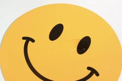 Smile Vegan Leather Mouse Pad