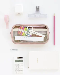 Smile Window Flat Pen Pouch