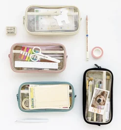 Smile Window Flat Pen Pouch