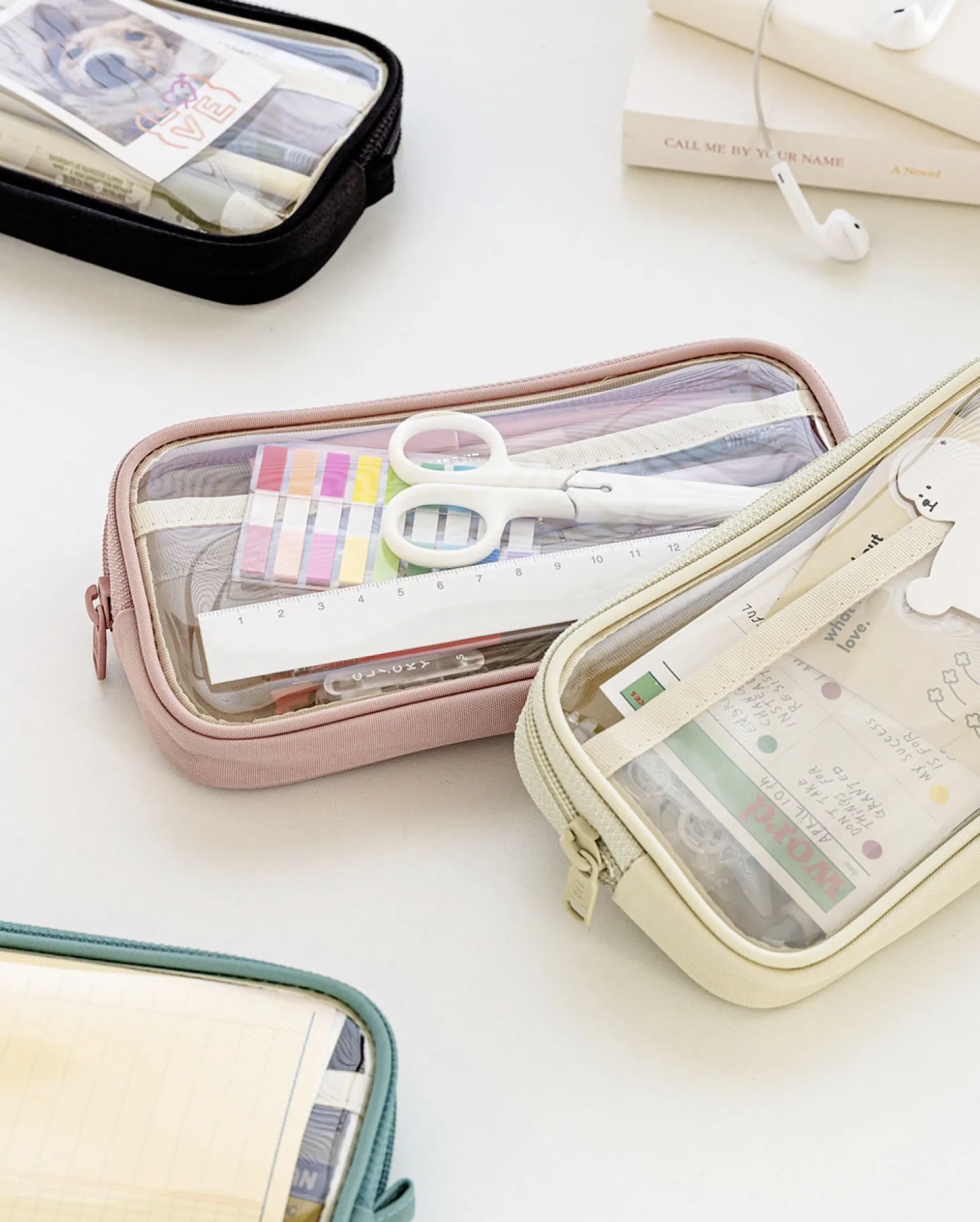 Smile Window Flat Pen Pouch