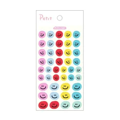 Smiling Face Petit Sticker
