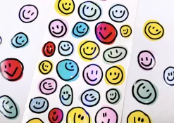 Smiling Face Petit Sticker