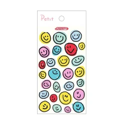 Smiling Face Petit Sticker