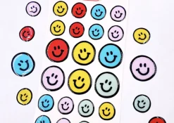 Smiling Face Petit Sticker