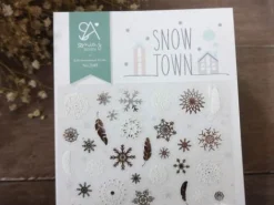 Snow Town Deco Sticker