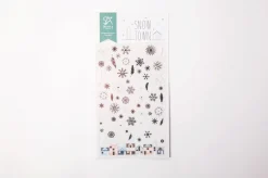 Snow Town Deco Sticker