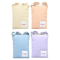 Soft Pastel Cotton Phone Crossbody Bag