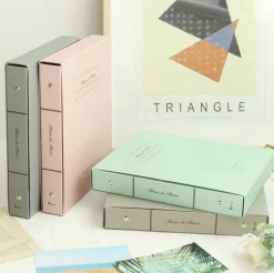 Solid Pastel Binder Photo Album