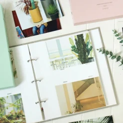Solid Pastel Binder Photo Album