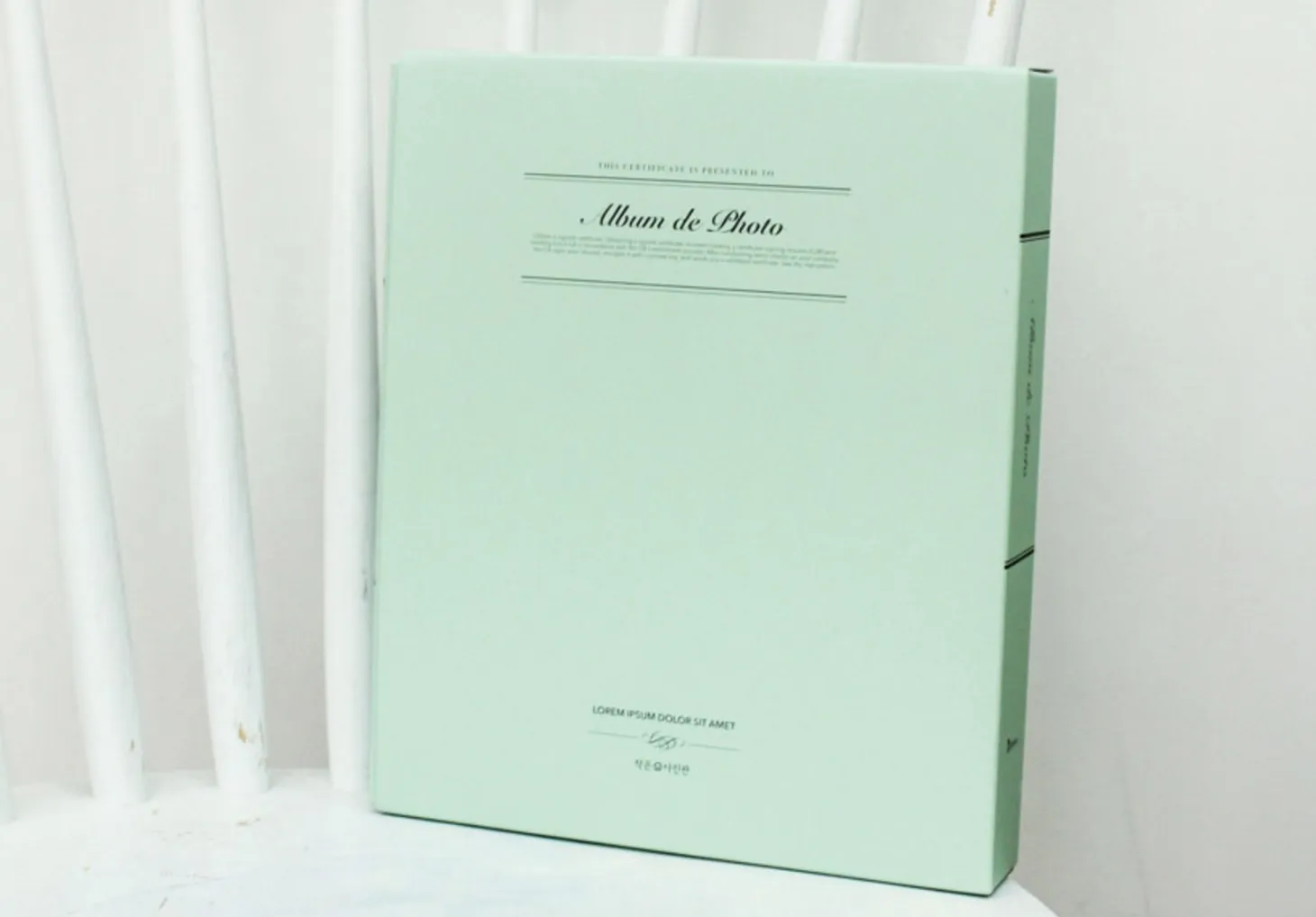 Solid Pastel Binder Photo Album