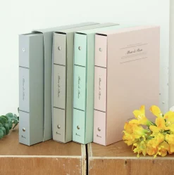Solid Pastel Binder Photo Album