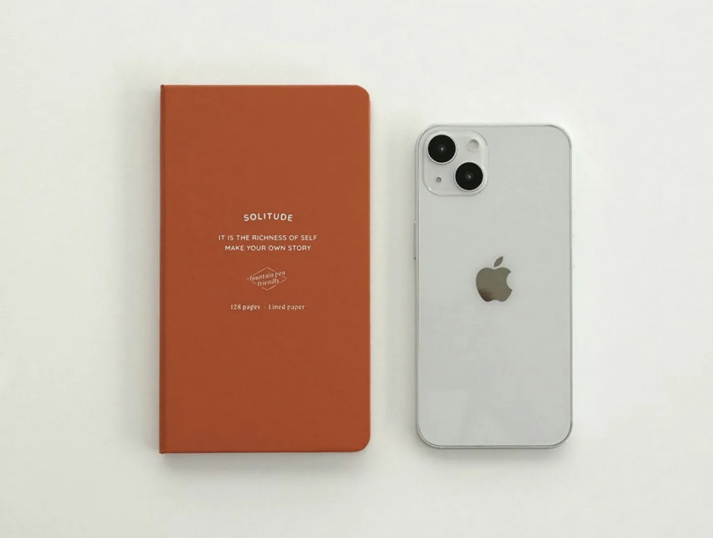 Solitude Fountain Friendly Handy Lined Notebook