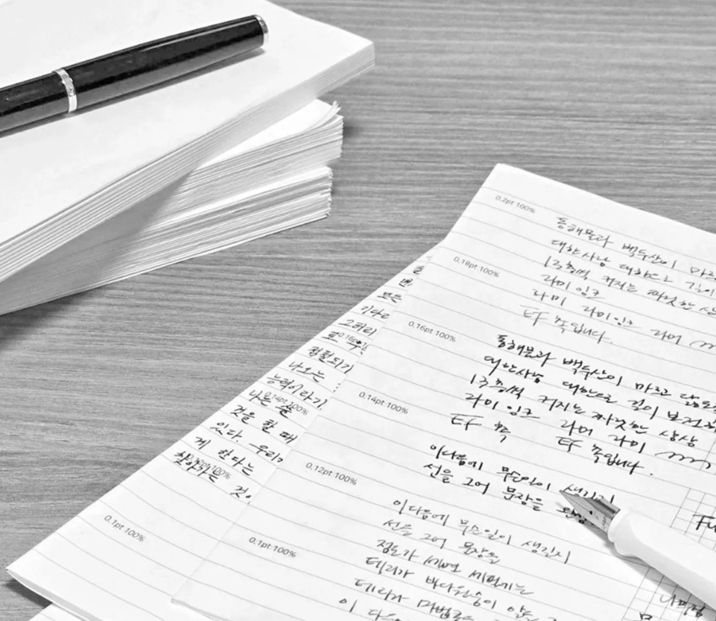 Solitude Fountain Friendly Handy Lined Notebook
