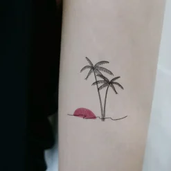 Somewhere Tattoo Sticker