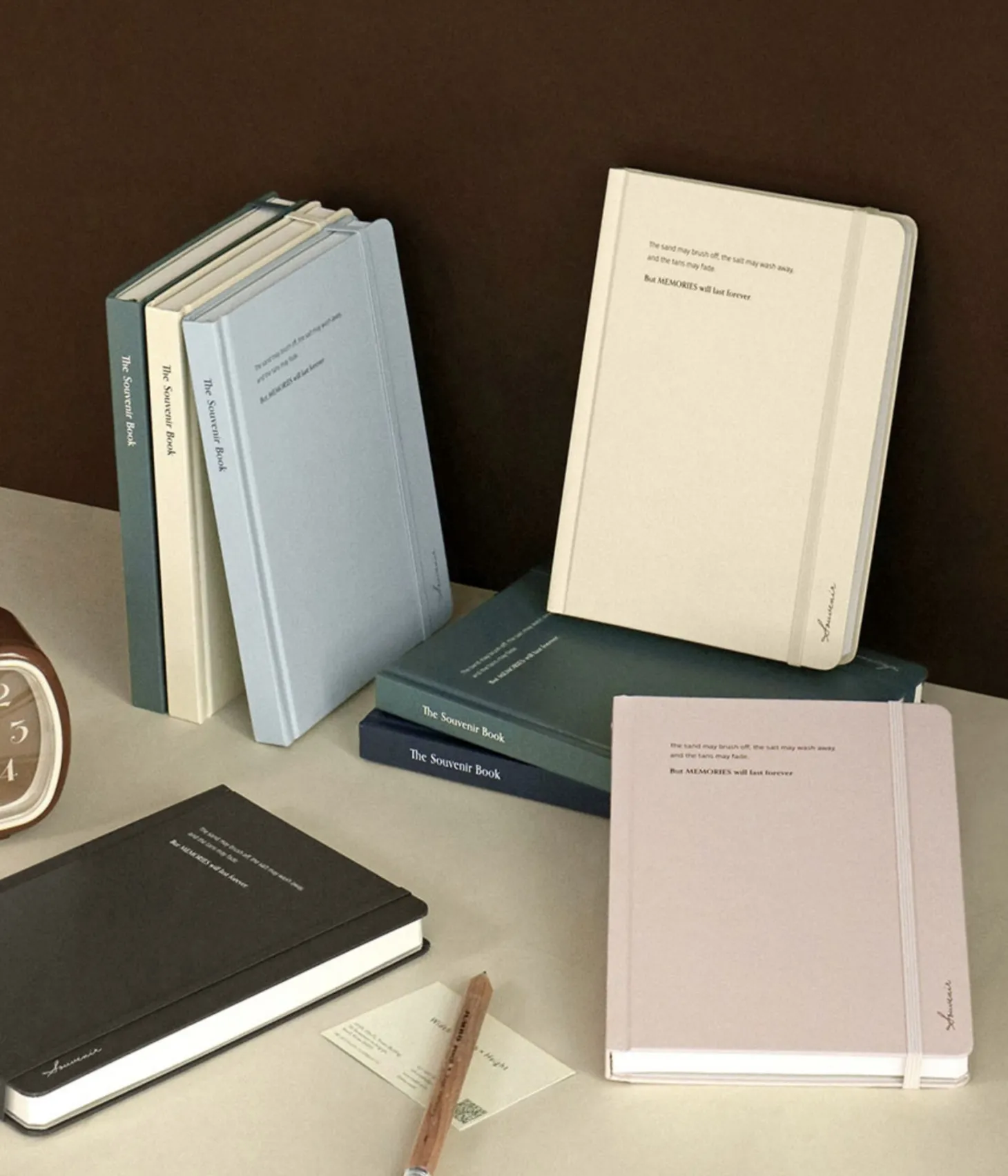 Souvenir B6 Hardcover Band Lined Notebook