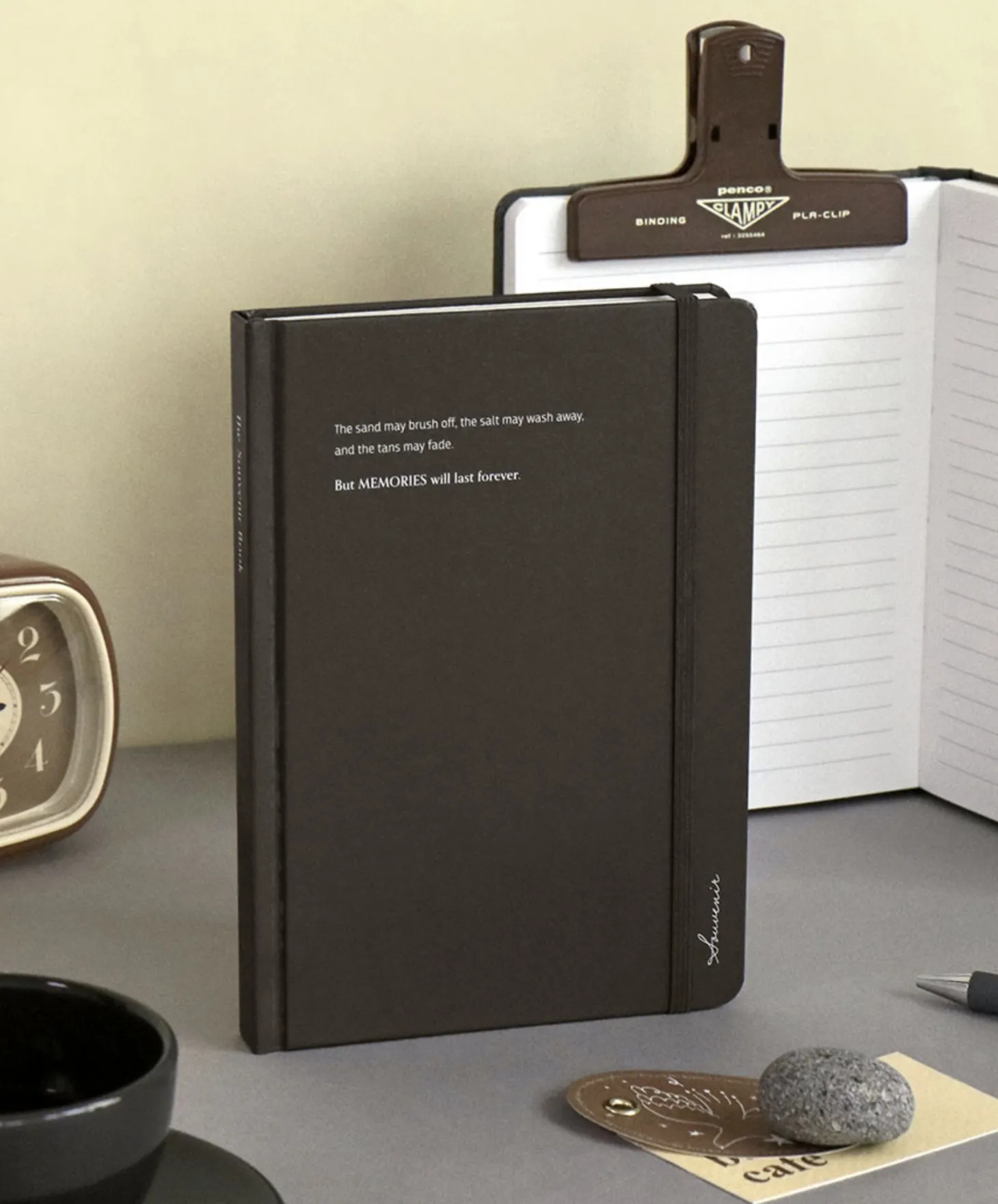 Souvenir B6 Hardcover Band Lined Notebook